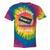 Tracking Adjustments Required Nostalgia VHS Retro Tape Tie-Dye T-Shirts Rainbow Tie-Dye