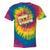 Vintage Pencil Rewind Cassette Tape Nostalgia Party 80s 90s Premium Tie-Dye T-Shirts Rainbow Tie-Dye