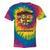 Werewolf Wolfmanator Nostalgia Vintage Halloween Tie-Dye T-Shirts Rainbow Tie-Dye Werewolf Wolfmanator Nostalgia Vintage Halloween Tie-Dye T-Shirts Rainbow Tie-Dye