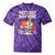 1960s 60s Reunion Nostalgia Memories Music School Grew Up Premium Tri-Blend Tie-Dye T-Shirts Purple Tie-Dye