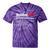 1970's Lemon Labs Quaalude 300 Label Reproduction Nostalgia Premium Tri-Blend Tie-Dye T-Shirts Purple Tie-Dye