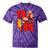 1985 Retro Roller Skate Vintage 80s Nostalgia Collector Tie-Dye T-Shirts Purple Tie-Dye