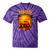 1985 Vintage Sunset Surf Truck Retro Beach Nostalgia Tie-Dye T-Shirts Purple Tie-Dye