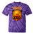 1985 Vintage Sunset Surf Truck Retro Beach Nostalgia Tie-Dye T-Shirts Purple Tie-Dye