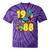 1988 Retro Raised In The 80s Old School Nostalgia Vibes Tie-Dye T-Shirts Purple Tie-Dye