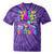 This Is My 70's Costume Nostalgia Mixtape Era 1970s Party Premium Tri-Blend Tie-Dye T-Shirts Purple Tie-Dye