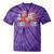 This Is My 70's Costume Retro Style Nostalgia 1970s Vintage Premium Tri-Blend Tie-Dye T-Shirts Purple Tie-Dye