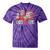 This Is My 80s Costume Vintage Style Nostalgia 1980s Retro Premium Tri-Blend Tie-Dye T-Shirts Purple Tie-Dye