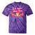 80s Fashion Girls Just Wanna Have Fun 1980s Nostalgia Tie-Dye T-Shirts Purple Tie-Dye