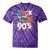90's Nineties Nostalgia Costume Party Back To The 90s Tie-Dye T-Shirts Purple Tie-Dye