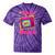 90s Rad Squad Retro Television 90s Aesthetic Nostalgia Tie-Dye T-Shirts Purple Tie-Dye