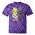 90s Retro Cassette And Walkman Nostalgia Graphic Tee Tie-Dye T-Shirts Purple Tie-Dye