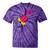90’s Ring Retro Nostalgia Colorful Throwback Tie-Dye T-Shirts Purple Tie-Dye