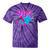 90's Vibe Retro Style Cassette Tape Nostalgia 1990s Party Tie-Dye T-Shirts Purple Tie-Dye