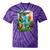 Aqua In The Skies Frutiger Aero Tie-Dye T-Shirts Purple Tie-Dye