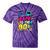 Back To The 90s Nostalgia Cassette Game Console Boombox Tie-Dye T-Shirts Purple Tie-Dye