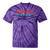 Bosco Little Puppets Help Irish Nostalgia Retro 80s Premium Tri-Blend Tie-Dye T-Shirts Purple Tie-Dye