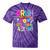 Bruh This Is My 70's Costume Nostalgia Mixtape 1970s Party Tie-Dye T-Shirts Purple Tie-Dye