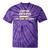 Caution May Buffer I'm From The 1900s Premium Tie-Dye T-Shirts Purple Tie-Dye