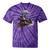 Classic Steam Train Enthusiasts Nostalgia For Train Lovers Tie-Dye T-Shirts Purple Tie-Dye