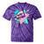 Dabbing Cassette Tape 70s 80s 80s Outfit Nostalgia Tie-Dye T-Shirts Purple Tie-Dye