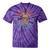 Don't Mess With Gen X Vintage Grunge Skull 80s Nostalgia Tie-Dye T-Shirts Purple Tie-Dye