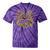 Elder Emo Club Skeleton Hands Heart Nostalgia Premium Tri-Blend Tie-Dye T-Shirts Purple Tie-Dye