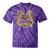 Elder Emo Club Skeleton Hands Heart Nostalgia Tie-Dye T-Shirts Purple Tie-Dye