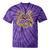 Elder Emo Club Skeleton Hands Heart Nostalgia Tie-Dye T-Shirts Purple Tie-Dye