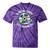 Elder Millennials Embracing 90s CDs Nostalgia Vibes Tie-Dye T-Shirts Purple Tie-Dye