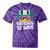 Floppy Disk Retro Tech Nostalgia Old School Computing Humor Tie-Dye T-Shirts Purple Tie-Dye