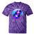 Never Forget Retro 80s 90s Nostalgia Tie-Dye T-Shirts Purple Tie-Dye