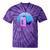 Never Forget Retro 80s 90s Nostalgia Tie-Dye T-Shirts Purple Tie-Dye
