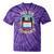 Never Forget Retro Diskette Nostalgia Vintage Tie-Dye T-Shirts Purple Tie-Dye