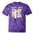 Never Forget VHS Tape Cassette Floppy Disk Nostalgia 80s 90s Tie-Dye T-Shirts Purple Tie-Dye