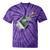 Frutiger Aero Aesthetic Tech Computer Aquarium Fishes Tie-Dye T-Shirts Purple Tie-Dye