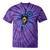 Frutiger Aero Cat Meme Headphone Kitty Cat Lover Tie-Dye T-Shirts Purple Tie-Dye