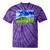 Frutiger Aero Dolphin Meadow Aesthetic Y2k 2000s Ironic Tie-Dye T-Shirts Purple Tie-Dye