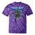 Frutiger Aero Palm Tree Y2k Aesthetic 2000s Trend Tie-Dye T-Shirts Purple Tie-Dye