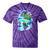 Frutiger Aero Tie-Dye T-Shirts Purple Tie-Dye