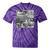 Frutiger Aero Y2K Old School Retro Vibes Tie-Dye T-Shirts Purple Tie-Dye