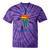 GDR Pioneer East East Nostalgia USSR Soviet Union Tie-Dye T-Shirts Purple Tie-Dye