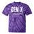 Gen X Caffeine Sarcasm 90s Nostalgia Men Women Graphic Tie-Dye T-Shirts Purple Tie-Dye
