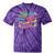 This Girl Just Wants To Be Left Alone Retro Nostalgia Tie-Dye T-Shirts Purple Tie-Dye