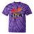 Hotrod Vintage Style Car Nostalgia Hotrod Distressed Premium Tri-Blend Tie-Dye T-Shirts Purple Tie-Dye