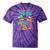 Joke 90s Please Be Patient With Me I'm From The 1900s Premium Tri-Blend Tie-Dye T-Shirts Purple Tie-Dye