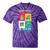 Just Built Different I'M From The 1900S Retro Tie-Dye T-Shirts Purple Tie-Dye