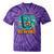 Be Kind Rewind 90s VHS Nostalgia Retro Tie-Dye T-Shirts Purple Tie-Dye