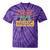 I Love 70's Music Retro Style Nostalgia Vibe 1970 70's Party Premium Tri-Blend Tie-Dye T-Shirts Purple Tie-Dye