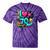 I Love The 70s Vintage Cassette Roller Vinyl Nostalgia 70s Tie-Dye T-Shirts Purple Tie-Dye